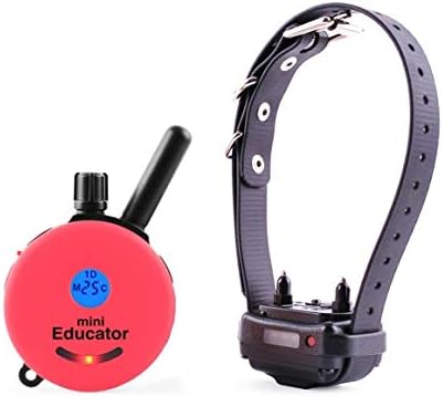 E-Collar Technologies ET-300 Series 1/2 Mile Remote Dog Training System + Free Colored Transmitter Skins Bundle (Pink)